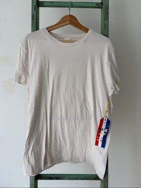 MadeWorn Cream Short Sleeve Tee